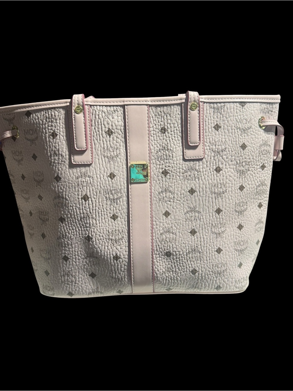 MCM Liz Reversible Visetos Shopper NWT - Picture 3 of 10